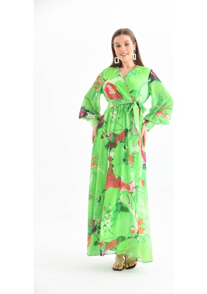 Kadın Şifon Elbise Benetton 30405
