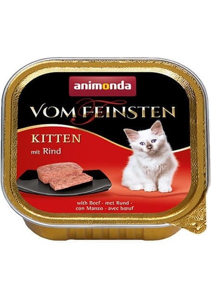 Kitten Biftekli Yavru Kedi Konservesi 100 gr