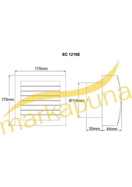 Ec 1219E Ot.panj.pls.fan 190 M3 modelleri