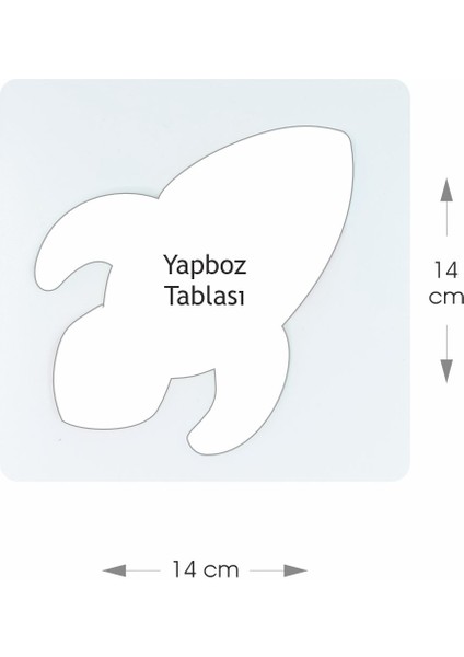 Renkli Doğal Ahşap Bultak - Roket Figürlü modelleri