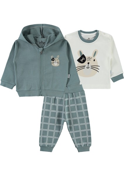 Kız Bebek 3'lü Takım 3-18 Ay Yeşil fiyatları