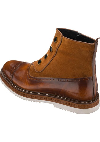 Iriadam NVN490 Taba Açma Deri Eva Taban Büyük Numara Bot Rahat Geniş Kalıp modelleri