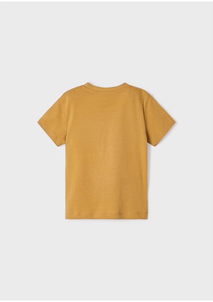 Erkek Çocuk Tshirt - Mayoral - Kahverengi - 3 Yaş - 00170-KAHVERENGİ-3 Yaş