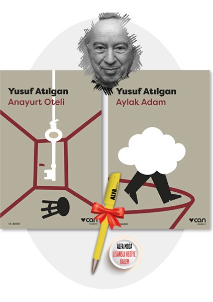 Aylak Adam - Anayurt Oteli - Yusuf Atılgan + Alfa Moda Lisanslı Kalem