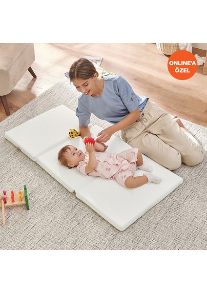 Bedding Babygo Taşınabilir Bebek Yatağı (60 x 120 Cm)