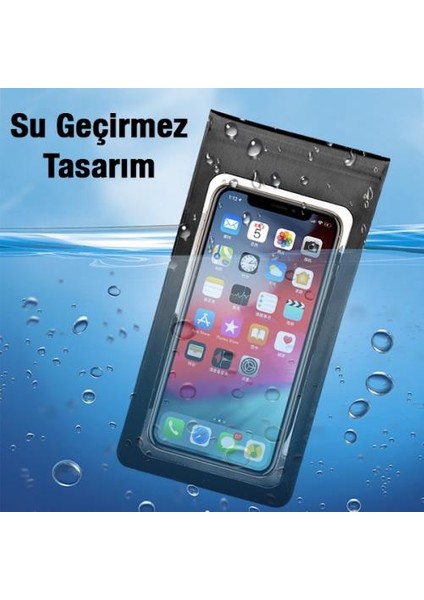 Su Geçirmez Tpu Şeffaf Gidona Takılan Motosiklet Telefon Tutucu Bisiklet Telefon Tutucu