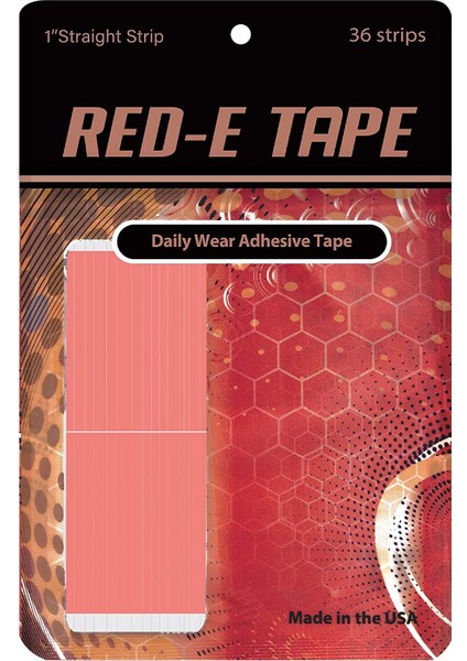 True Tape Red-E Tape™ Protez Saç Bandı 1'' C (2,5cm x 7,5cm)