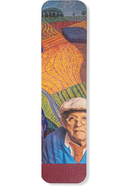 David Hockney Karton Kitap Ayracı