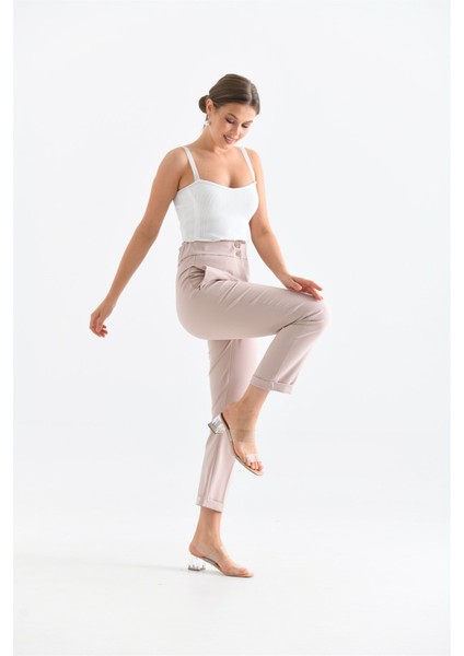 Kadın Douable Crep Beige 30170 modelleri