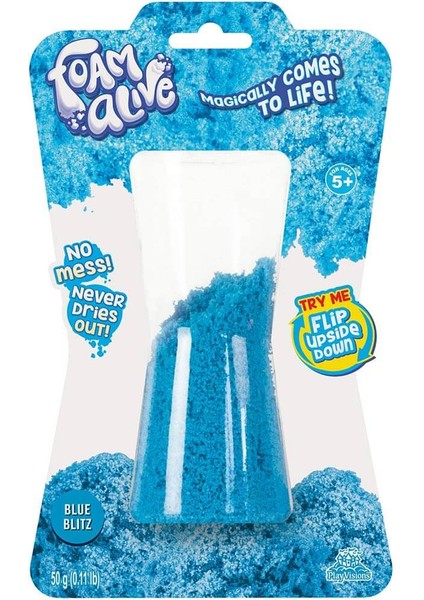 Foam Alive Akışkan Köpükler Tekli Paket - Mavi