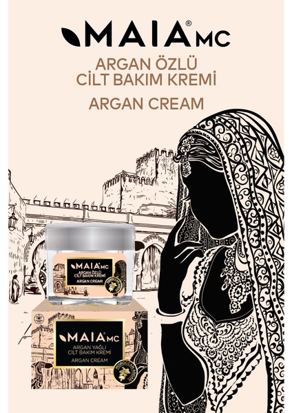 Mc Argan Yağlı Cilt Bakım Kremi 50 ml