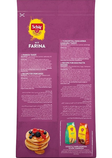 Farina Çok Amaçlı Glutensiz Un Karışımı 1000 gr (5 Adet)