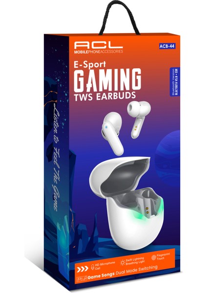 Gamıng Tws Earbuds Bluetooth Kulaklık