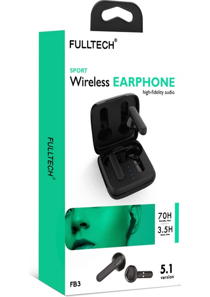 Fb3 Wıreless Earbuds Bluetooth Kulaklık