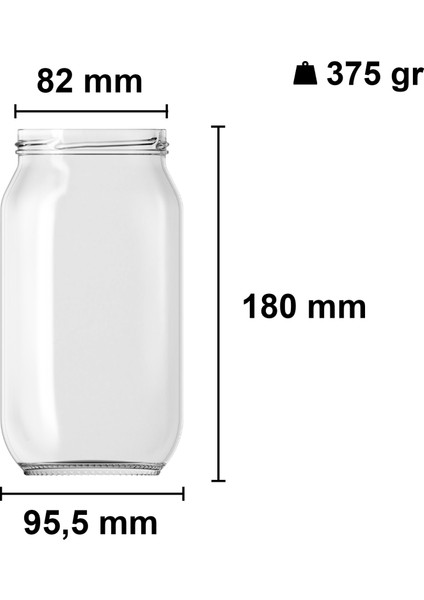 1000 cc Kavanoz Metal Gold Konserve Kapaklı 1000 ml Şeffaf Paşabahçe Kavanoz 1 Adet