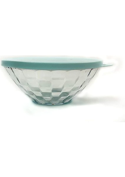 Tupperware Stella Diamant Pırlanta Kase 500 ml Gök Mavisi Kase Servis Kasesi