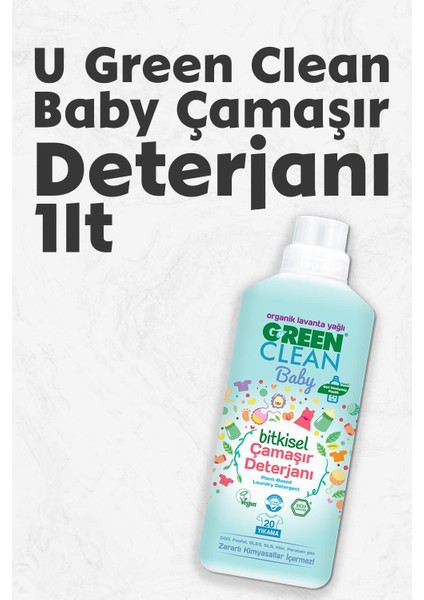 U Green Clean Baby Çamaşır Deterjanı 1 L