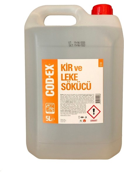 Kir ve Leke Sökücü 5 Litre x 4 Adet