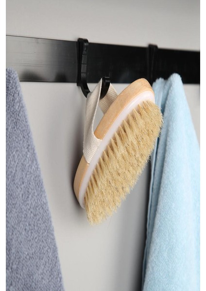 Doğal At Kılı Vücut Fırçası | At Kılı Fırçası Cilt Temizleme fırsatları