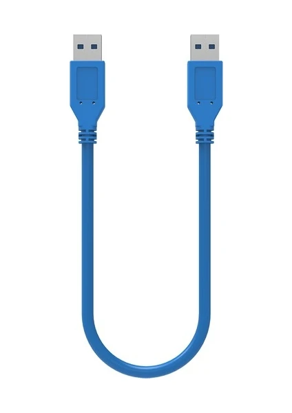 30CM USB 3.0  Type-A(Erkek) To Type-A (Erkek) Uzatma Veri Aktarım Kablosu