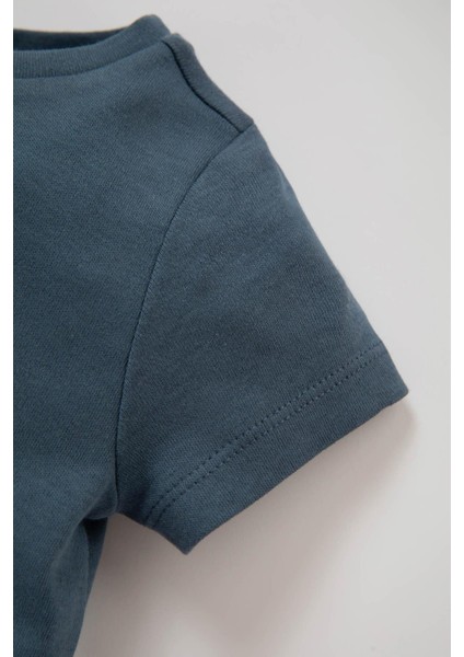 Erkek Bebek Kısa Kollu 2'li Pijama Takımı Z4269A223SM