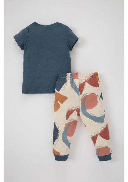 Erkek Bebek Kısa Kollu 2'li Pijama Takımı Z4269A223SM