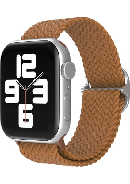 Apple Watch 42MM/44MM/45MM/49MM Ultra Uyumlu Watch 2/3/4/5/6/7/8/se Için Akıllı Saat Kordon Örgü Ipli Tokalı Renk Geçişli Roinbow Kordon Kayış