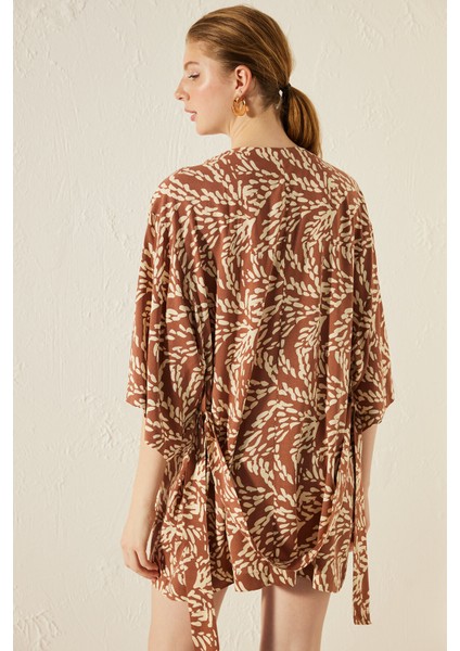 Renoir Desenli Kimono