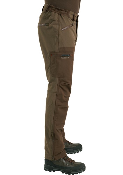Solognac Outdoor Ve Avcılık Pantolonu - Kahverengi - Renfort 500