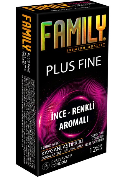 Famıly Plus Prezervatif / Condom