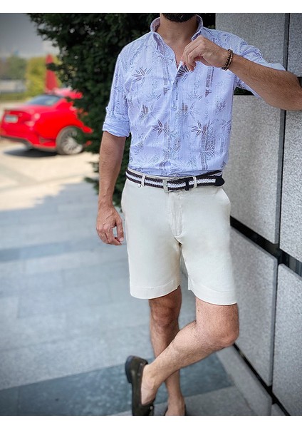 Erkek Casual Bermuda Şort 2198 1052