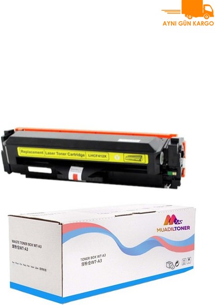 CF412X Laserjet Pro Mfp M477FNW Sarı Muadil Toner