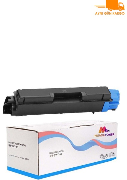 Kyocera TK-590 - Ecosys P6026CDN Mavi Muadil Toner