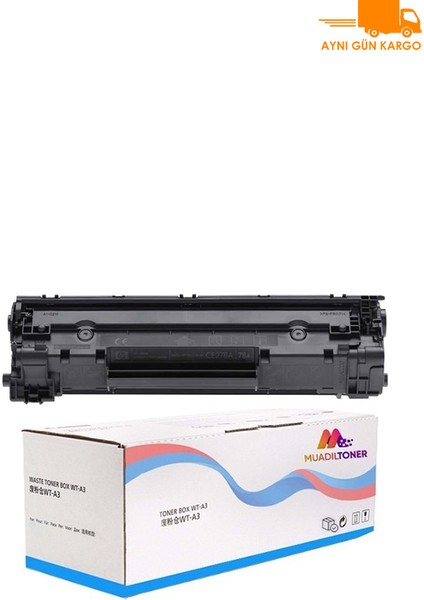 Hp 78A-CE278A Hp Laserjet Pro CE538A- CE663A - CE749A 2.100 Sayfa Muadil Toner