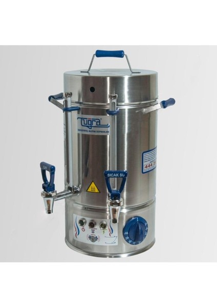 Elektrikli Semaver 30 Bardak 4 Litre Çay Makinesi Otomatı Çaycı Krom