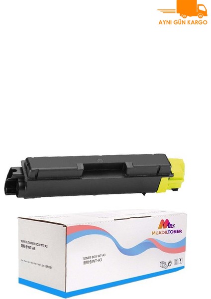 Kyocera TK-590- FS-C2126MFP -Fs C2026MFP+ Sarı Muadil Toner