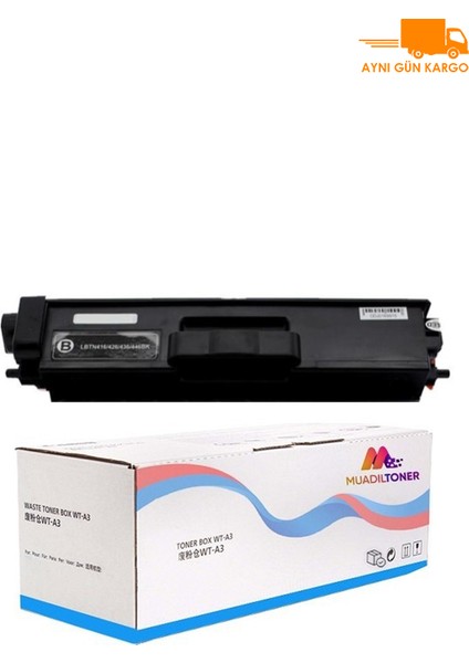 Brother TN-416-TN426-TN436-TN446-TN456-TN-466 Siyah Muadil Toner