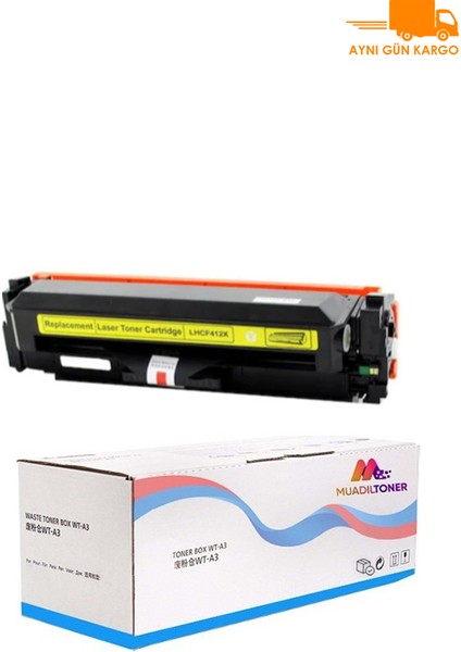 CF412X Laserjet Pro Mfp M377DW Sarı Muadil Toner