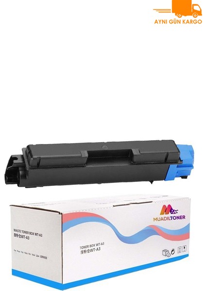 Kyocera TK-590 FS-C2126MFP- FS-C2526MFP Mavi Muadil Toner