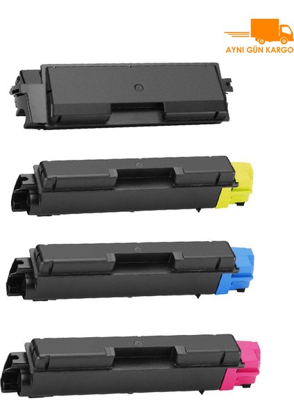 Kyocera TK-590 (1T02KVANL0)-ECOSYS M6026CDN- M6526CDN 1 Set Muadil Toner
