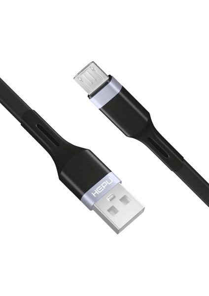 HP-411 Intelligent USB - Micro USB Qc3.0 3.1A Şarj Kablosu 1mt fiyatları