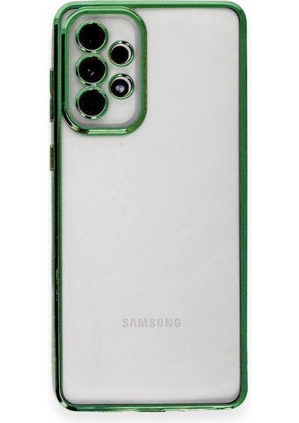 Samsung Galaxy A33 5g Kılıf Razer Lens Çerçeveli Silikon Kapak