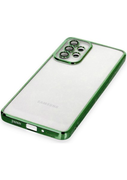Samsung Galaxy A33 5g Kılıf Razer Lens Çerçeveli Silikon Kapak