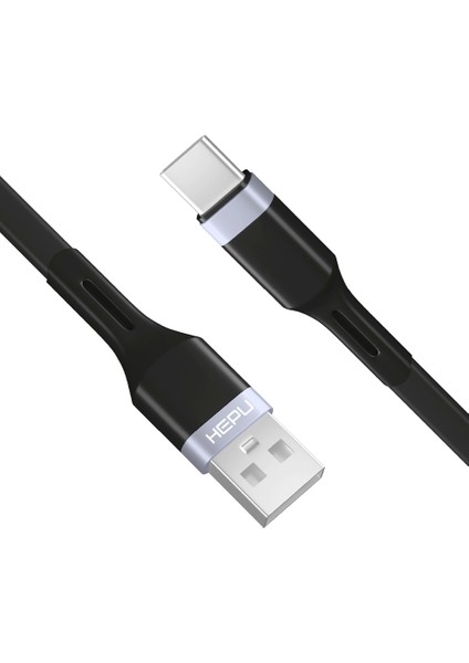 HP-412 Intelligent USB - Type-C Qc3.0 3.1A Şarj Kablosu 1mt