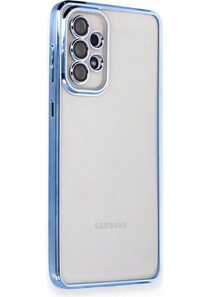 Samsung Galaxy A33 5g Kılıf Razer Lens Çerçeveli Silikon Kapak