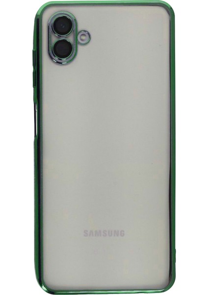 Samsung Galaxy A04 Kılıf Razer Lens Çerçeveli Silikon Kapak fiyatları