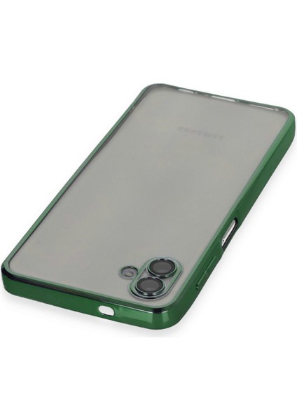 Samsung Galaxy A04 Kılıf Razer Lens Çerçeveli Silikon Kapak modelleri