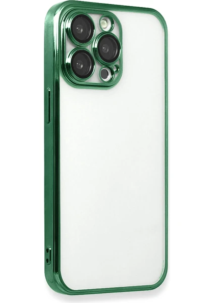 iPhone 14 Pro Max Kılıf Razer Lens Çerçeveli Silikon Kapak