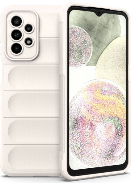 Samsung Galaxy A23 Kılıf Optimum Lens Çerçeveli Silikon Kapak