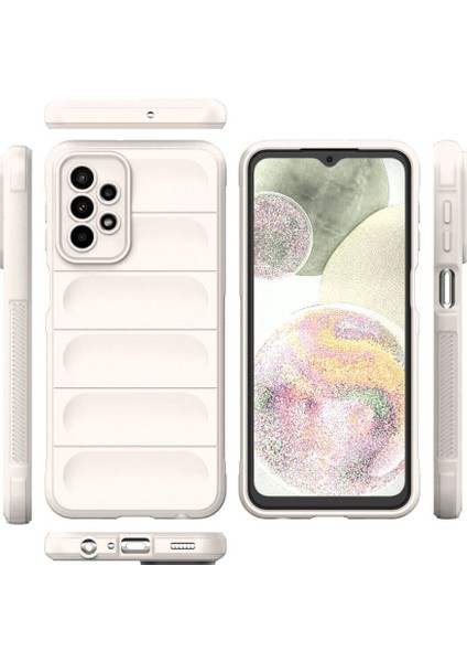 Samsung Galaxy A23 Kılıf Optimum Lens Çerçeveli Silikon Kapak modelleri